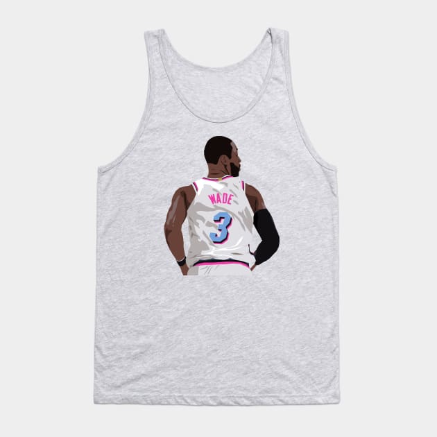 Dwyane Wade Back-To Tank Top by rattraptees